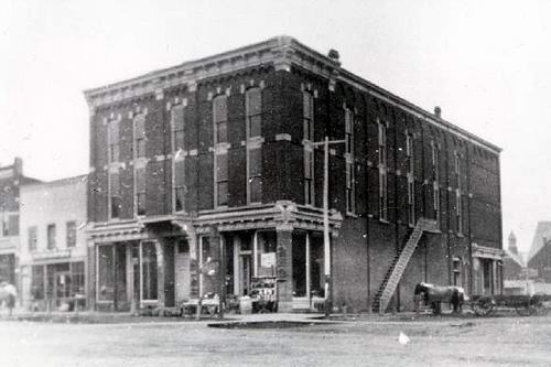 Howell Opera House - Vintage Shot (newer photo)